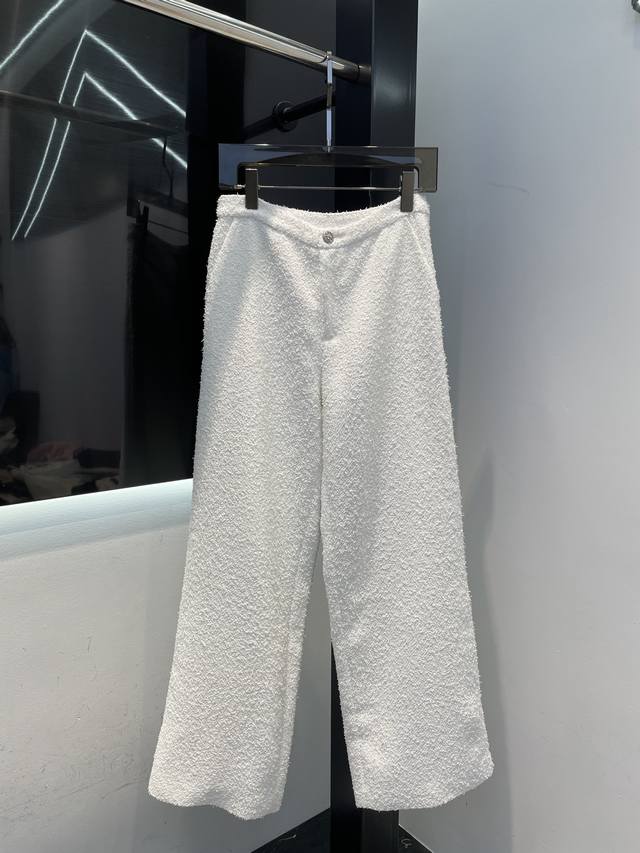 Vest Trousers Shipped 25 Spring And Summer Series New White Sequin Sleeveless Tw