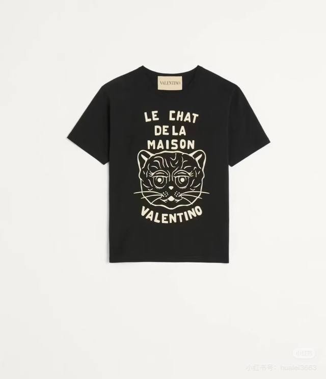 25Ss New Cat Print Short-Sleeved T-Shirt Unisex Lucky Cat Sml