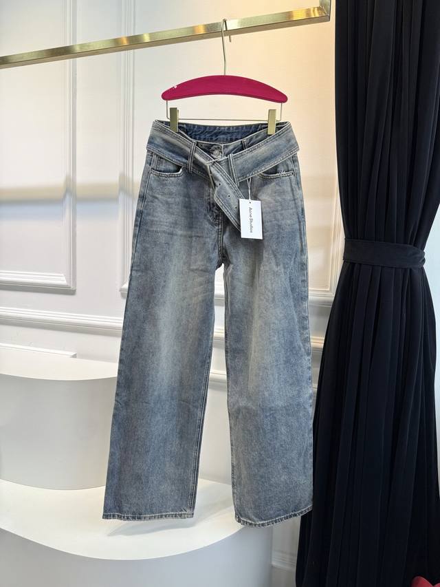 acne New 25Ss Belt Jeans Belt Is Not Removable Tian Xiwei Same Style Xiaotian