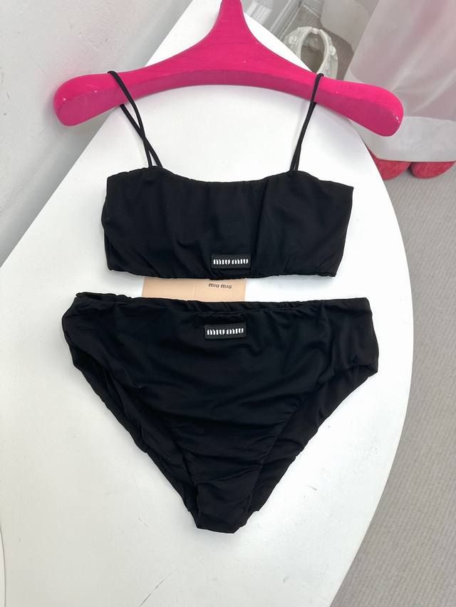 Size Sml Miu Stretch Vest And Panties Set As Swimsuit Amber Kuo's Same Swimsuit