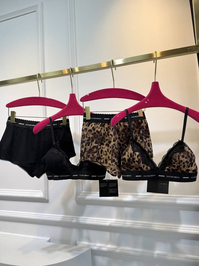 skims X Dg Lace Bra And Shorts Set This Series Combines Dolce & Gabbana's Ico