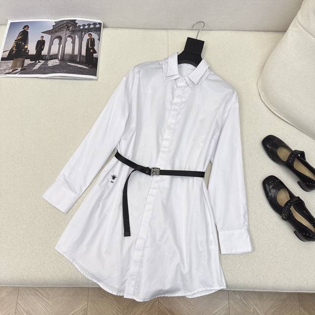 A Shirt Dress That Looks Good On Everyone Cd 25Ss The Latest Spring And Summer C