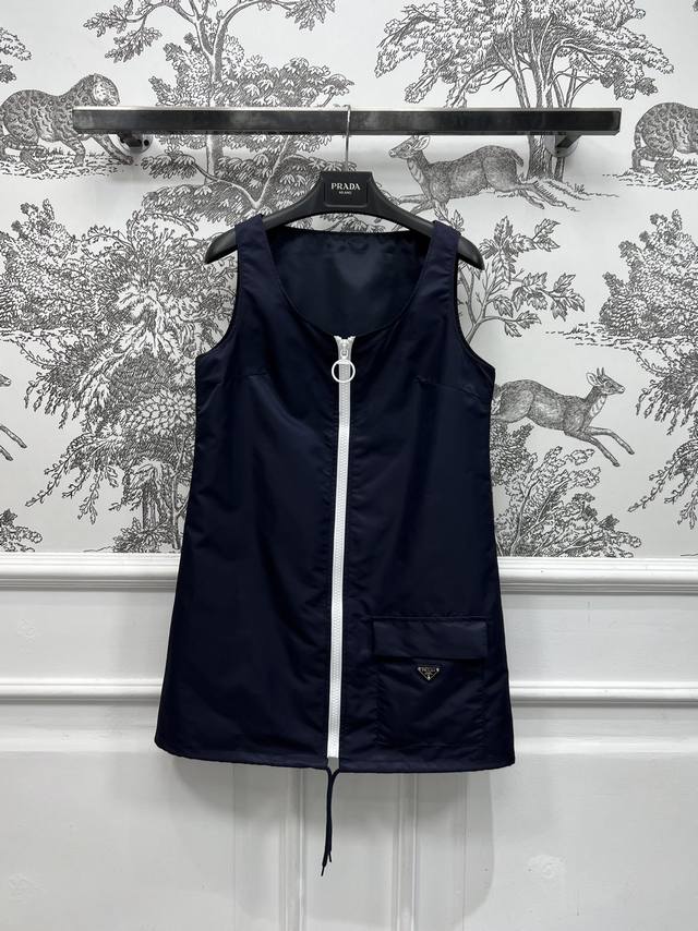 pd Home 25 Spring And Summer New Sweet And Cool Round Neck Zipper Nylon Sleev