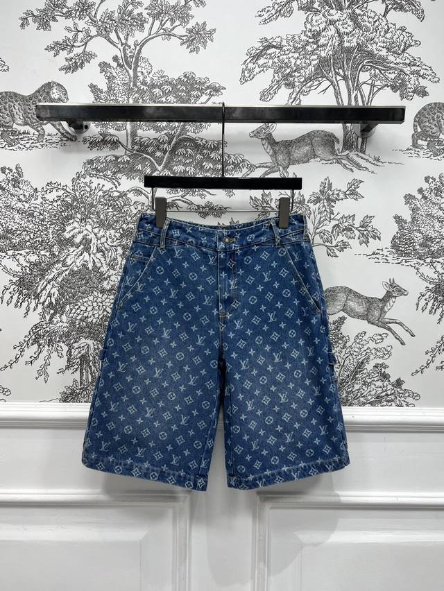 l Home 25 Spring And Summer New Classic Old Flower Denim Series Vest Short To