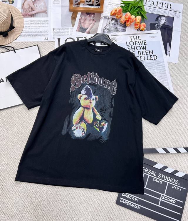 Early Spring New Welldone Counter Synchronized Bear T-Shirt The Fabric Is Made O