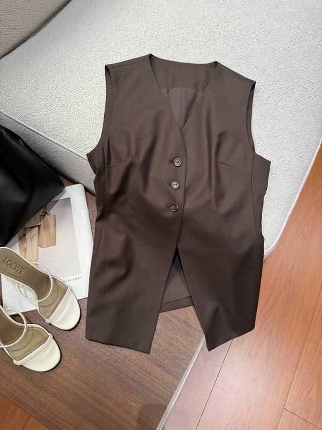 Summer Update - Vest Set 45% Wool 52% Polyester 3% Lycra Simple Yet Stylish Suit