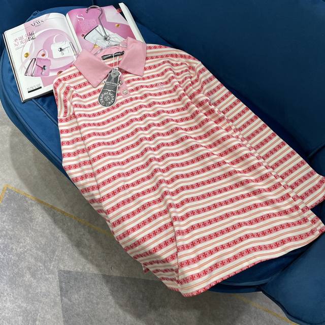 Crocker 24 New Jacquard Embroidery Long-Sleeved Macaron Pink Cross Jacquard Embr