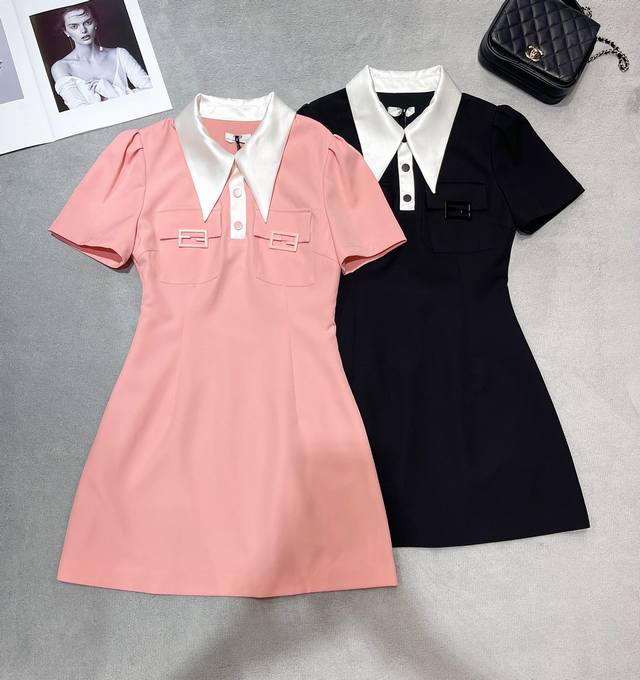 New Exclusive High-End Dress First Release 25Ss Fend* Exclusive Hit Light Luxury