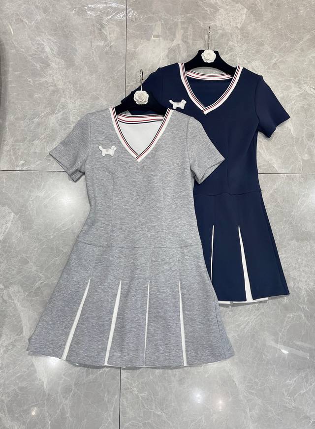 New Arrival, Exclusive High-End Dress, First In Stock, 25Ss Thom Brown*This Year