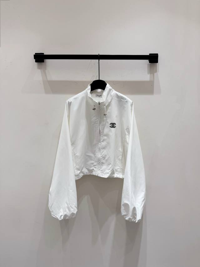 New 25Ss Chan*L Second-Hand Sun Protection Jacket This Jacket Is Very Fashionabl