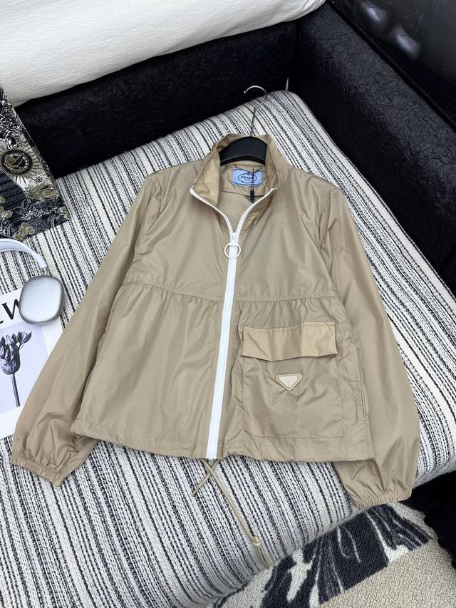 Hot Item In Stock Original Custom Prad* 2025 New Product Stand Collar Sun Protec
