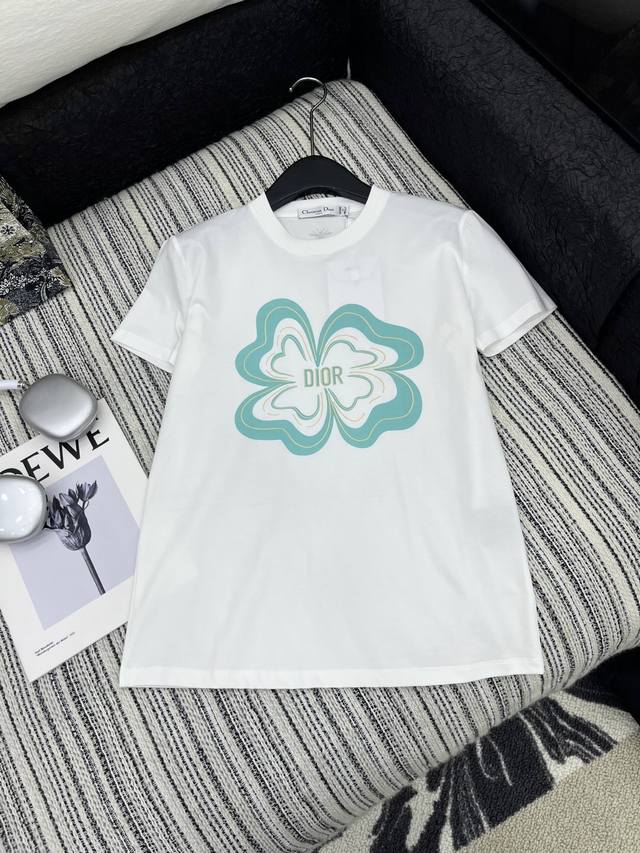 Popular Item In Stock Original Quality Dio* 2025 New Product Round Neck Printing
