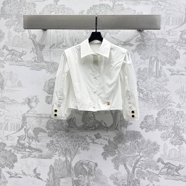 louis Vuitto*2025 New Arrivals Short Button-Down Mid-Sleeve Shirt Customized