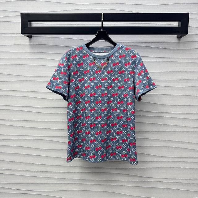 louis Vuitto*2025 New Arrivals Active Printed Cherry Custom Yb Imported Cotto