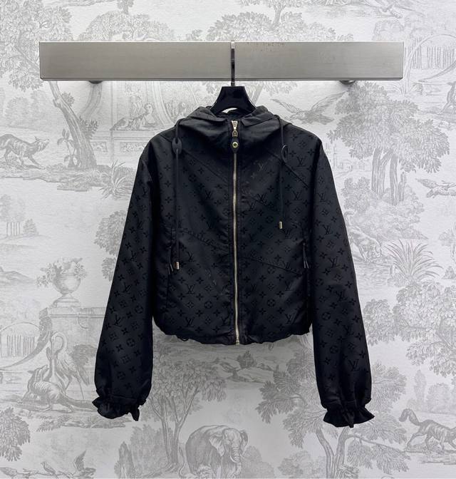 louis Vuitto*2025 New Arrivals Hooded Short Jacket Customized Yb Imported Jac