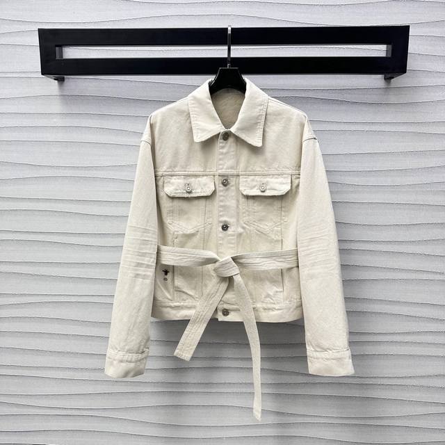 dio*2025 New Arrival Pocket Denim Jacket Customized Yb Imported Twill Cotton