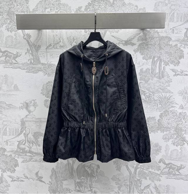 louis Vuitto*2025 New Arrivals Hooded Waisted Jacket Customized Yb Imported J