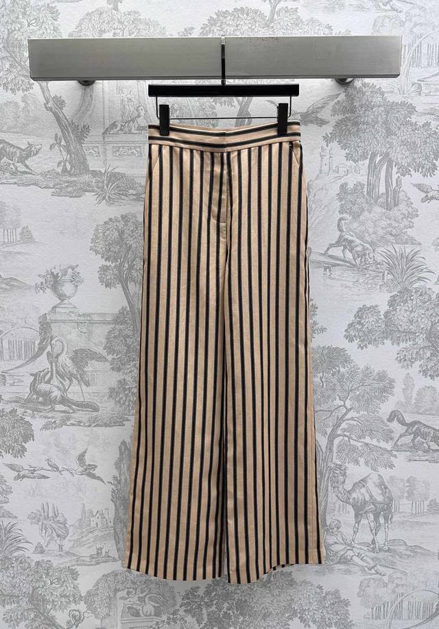 maxmar*2025 New Arrivals Striped Suit Trousers Customized Yb Imported Linen C