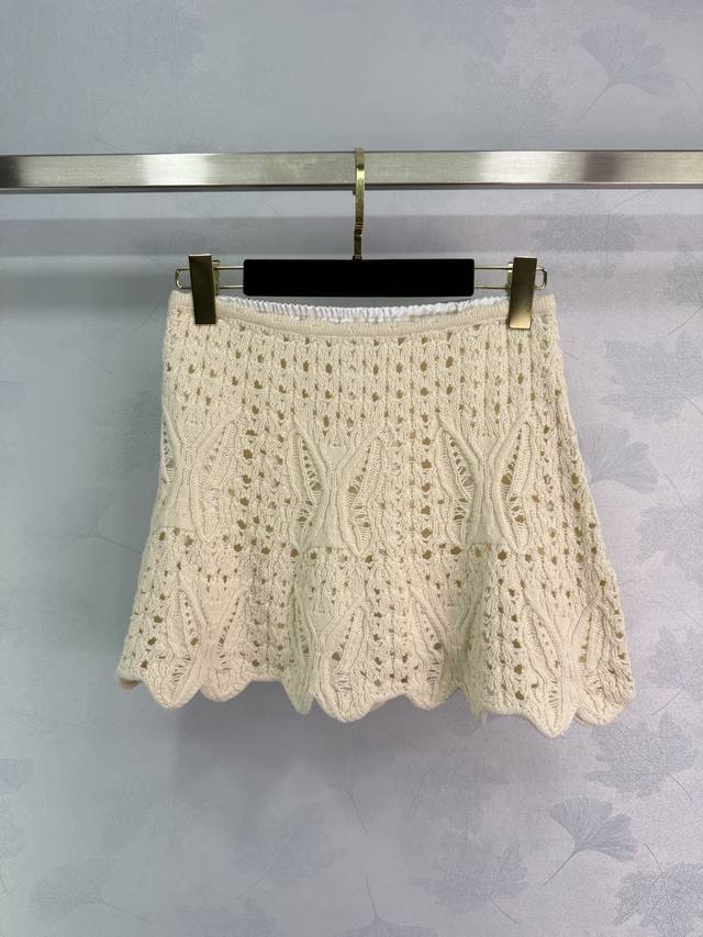 dio* 2025 Spring And Summer Latest Series Hand-Crocheted Knitted Skirt Custom