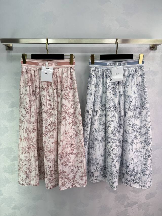 dio* 2025 Spring And Summer Latest Series High Waist Printed Skirt Customized