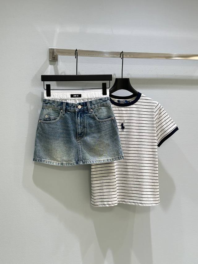 25Ss New Spring And Summer Models. The Classic Denim Blue Has An Innate Casua