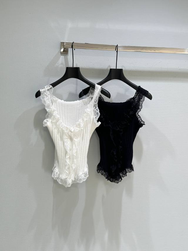25Ss New Spring And Summer New Vest Texture Is Really Good, The Soft Lace Is