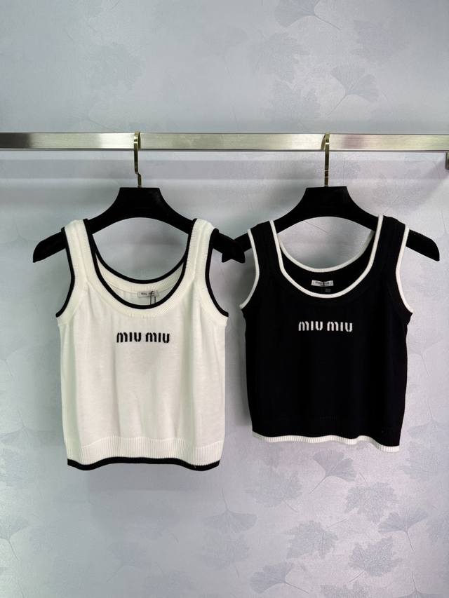 miumi*New Knitted Vest Basic Version Tailoring Is Not Picky About People. The