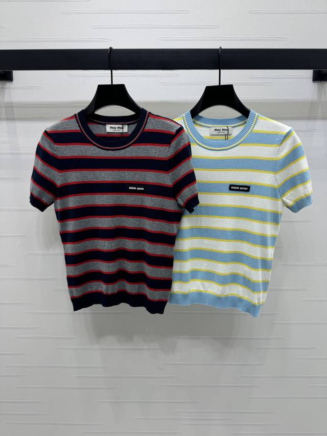 New Original High-End Quality Miumi*2025 Spring And Summer Latest Series Knitted