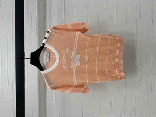 New Original High-End Quality Dio* 2025 Spring And Summer New Series Round Neck
