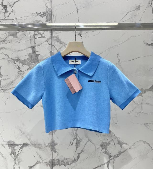 Miaojia College Style Age-Reducing Polo Neck Short T-Shirt Is Simply The Heroine