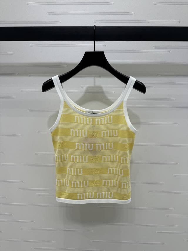 New Original High-End Quality Miumi*2025 Spring And Summer Latest Series Striped