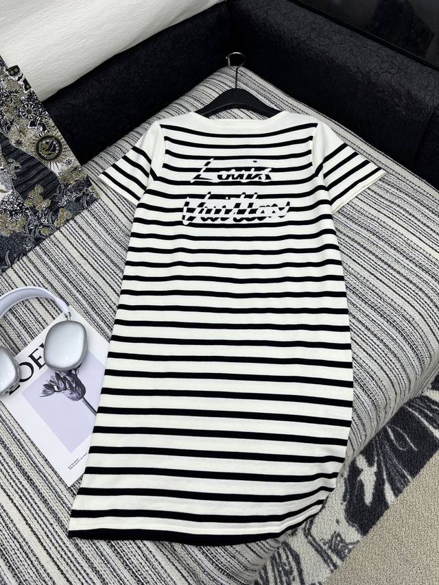 Popular Item In Stock Original Quality Lv 25 New Product One-Shoulder Short-Slee