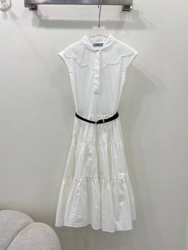 prad* 25 New Style Dress Super Simple And Elegant Solid Color Series Customiz