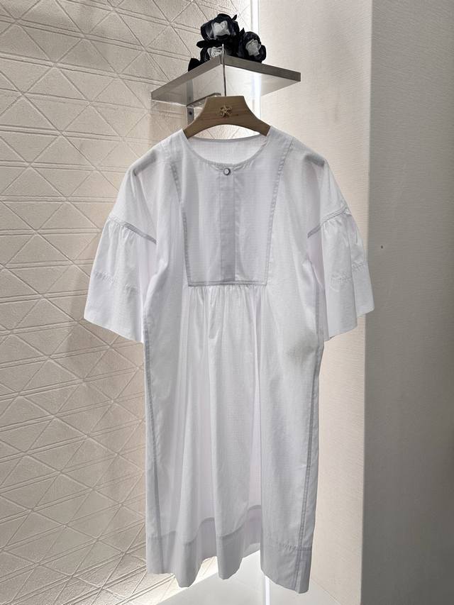 herme*2025 New Arrivals Heavy Jacquard Wide Sleeve Dress Customized Yb Import
