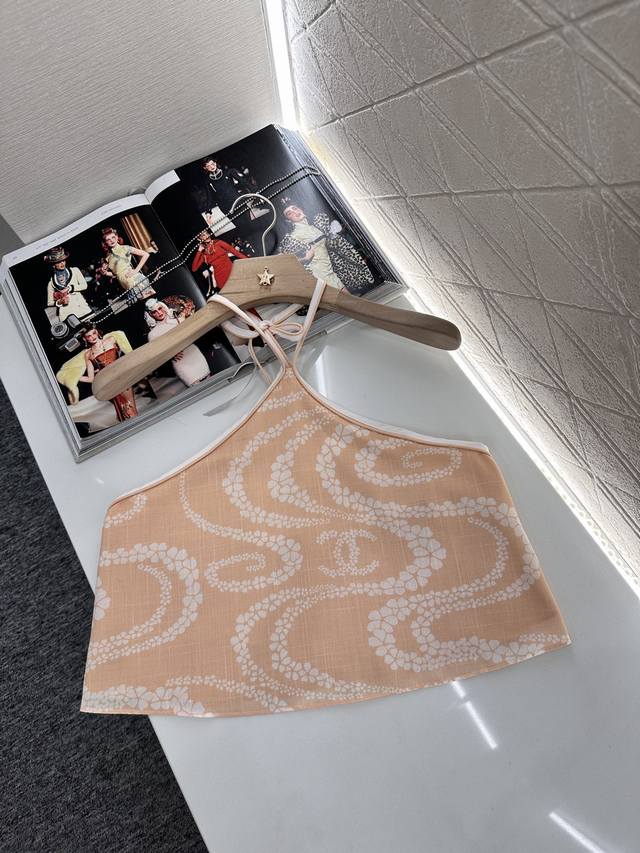 chane*2025 New Arrivals Printed Halter Vest Long Skirt Set Customized Yb Impo