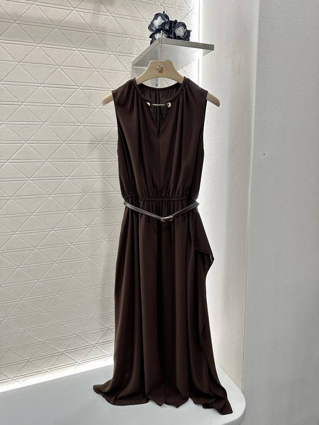 maxmar*2025 New Arrivals Chain Sleeveless Belt Dress Customized Yb Imported T
