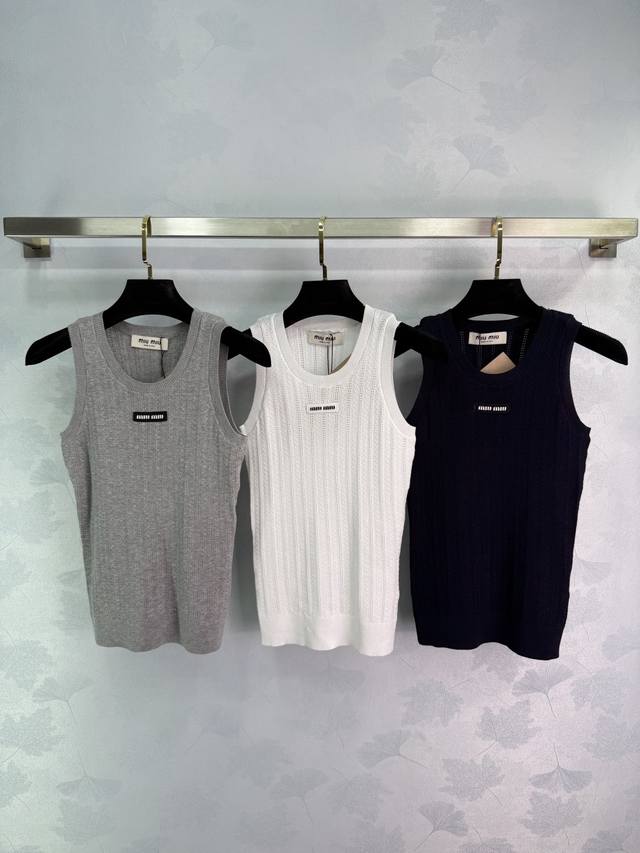 Threaded Hollow Knitted Vest Is An Exclusive Product. With Its Unique Design And