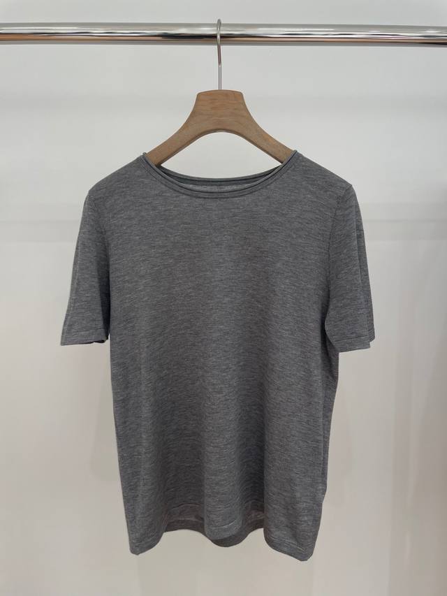 Gray Details New 25 Spring And Summer Minimalist Row Silk Wool Skin-Friendly Sho