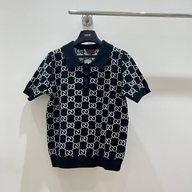 New Arrival Gucci Double-Sided Polo Short-Sleeved One-Piece Garment, Fashionable