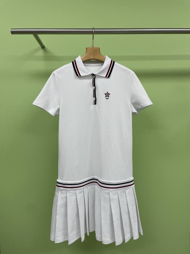 dior2025Summervibe Series Spring And Summer New Dresses, Tennis Girl Style Is