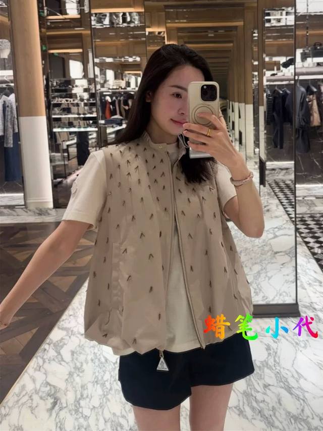 Original Mo.....2025 Spring And Summer New Fashion Vest Jacket Purely Hand-Made