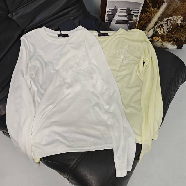 lv25Ss Sunscreen Long-Sleeved Top Simple And Luxurious White, Pure Light Yell