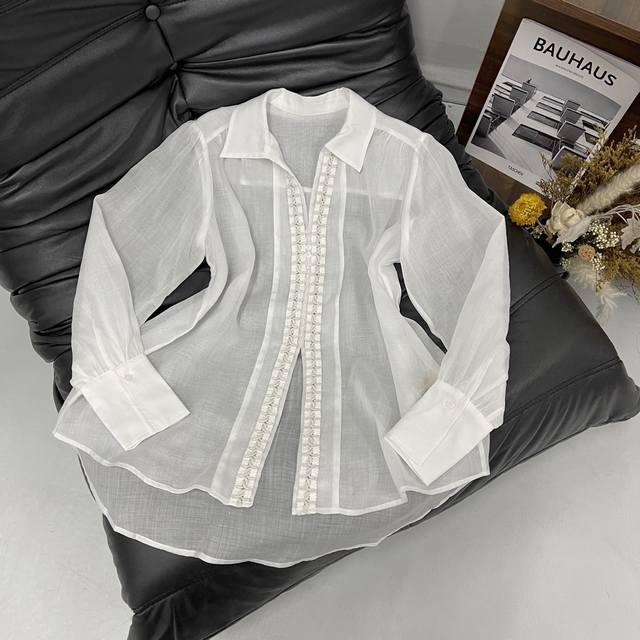 25Ss New Shirt The Light Fabric Has A Hazy Feeling, Which Is Simply An Atmosp