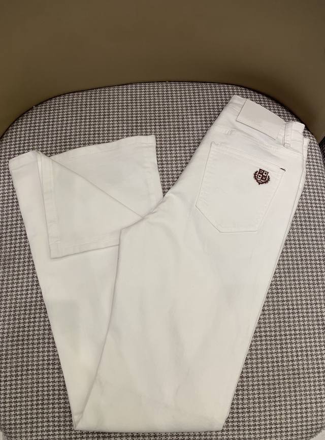 Original Pp......2025 New Summer Fashion Flared Jeans With Contrasting Letters O