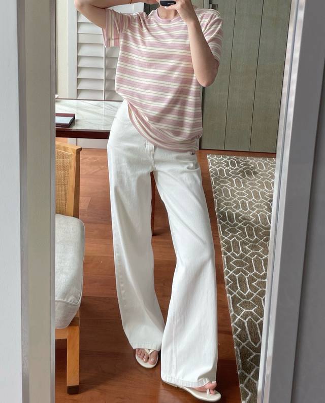 Original Pp.....2025 Summer New Style Fashionable Wide-Leg Jeans With Good Elast