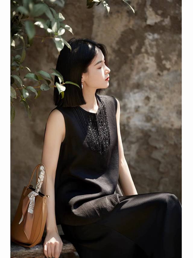 Original Lp 2025 Spring And Summer New Fashion Linen Tops Positioning Handmade B
