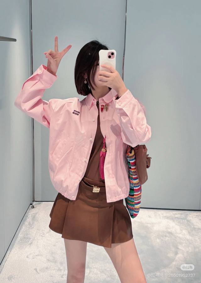 Original Mm 2025 Spring And Summer New Fashion Lapel Shirt Jacket Custom Yb Impo