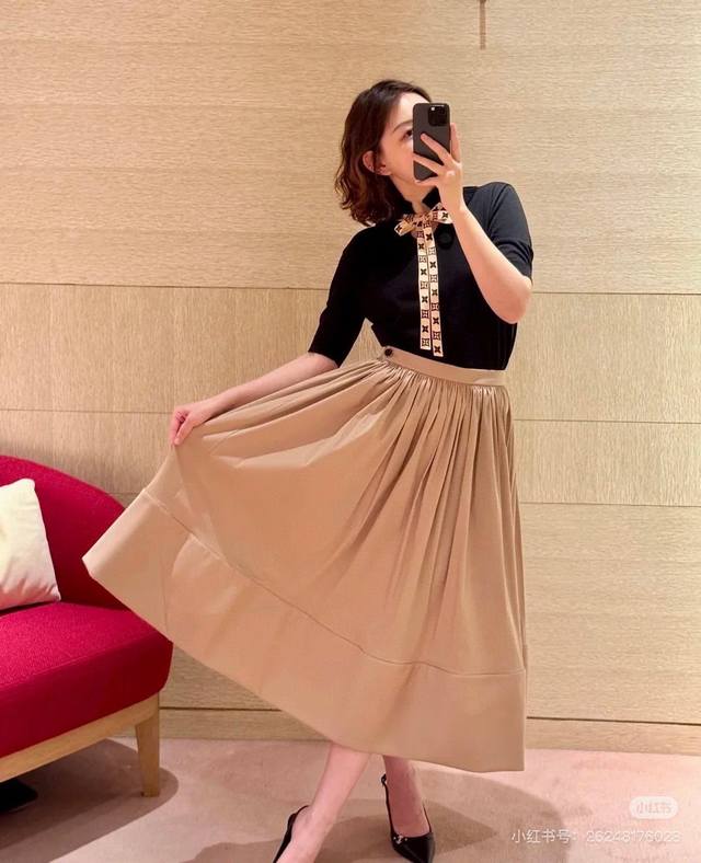 Original Ll......2025 Summer New Fashion High Waist Umbrella Skirt Custom Yb Imp