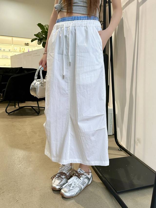 Original Mm 2025 New Summer Fashion Casual Skirt Simple And Elegant Design Suita