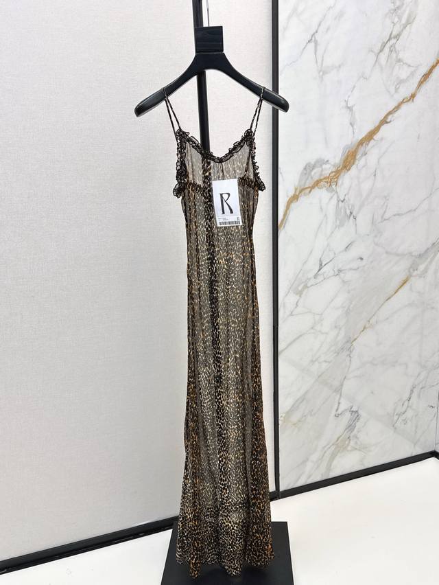 Exclusive First Fashionable Niche Design 25Ss Early Spring Latest Leopard Print